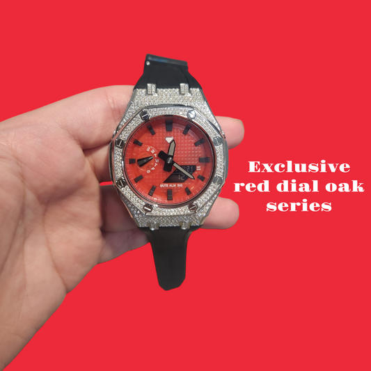 Exlcusive g-oak custom in black n red style